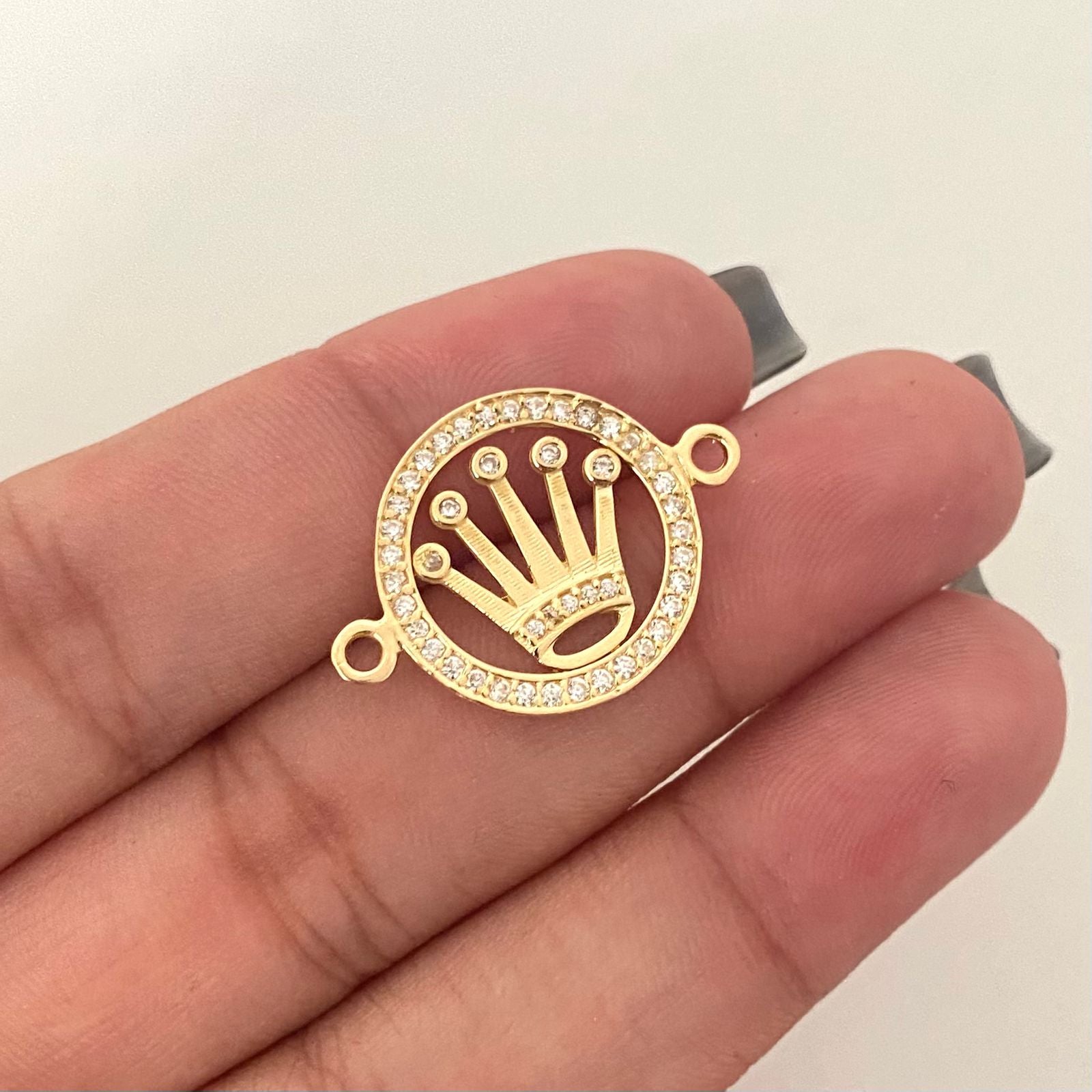 Herraje corona rx casting Oro amarillo 18k 2,35 Gr / 3,8 Cm