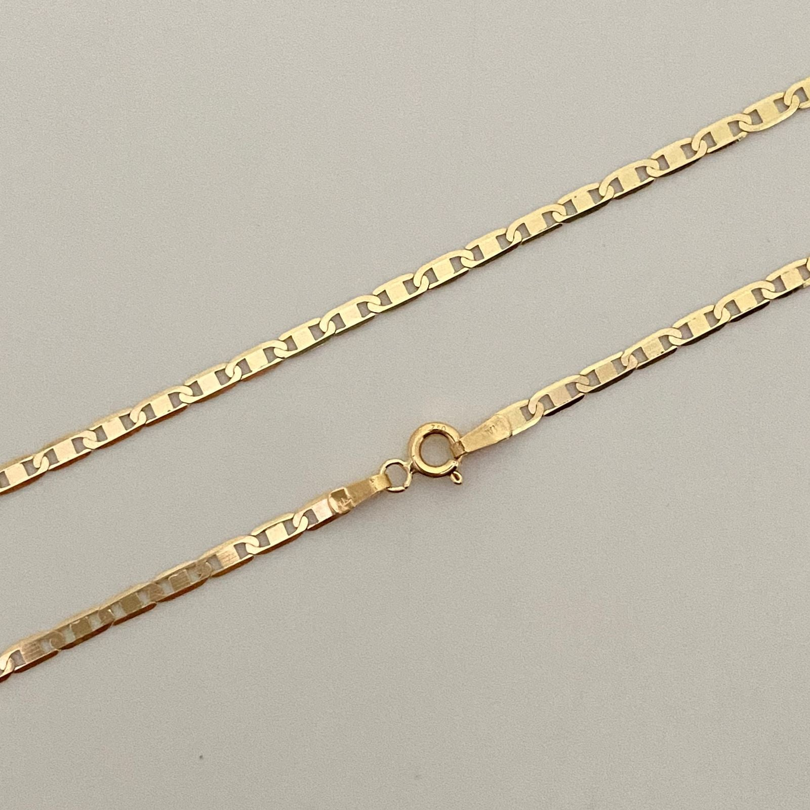 Cadena It plana  Oro amarillo 18k 5,75 Gr / 2,1 mm / 60 Cm