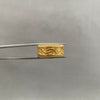 Anillo grabado arabescos (POR FABRICACIÓN) Oro amarillo 18k / Talla 9 1/4 / 12,0 Gr