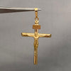 Dije cruz cristo macizo (POR FABRICACION) Oro amarillo 18k 8,5 Gr / 6,0 Cm
