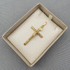 Dije cruz cristo macizo (POR FABRICACION) Oro amarillo 18k 8,5 Gr / 6,0 Cm