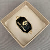 Herraje placa grabado personalizado (POR FABRICACION) Oro amarillo 18k 4,5 Gr / 5,0 Cm