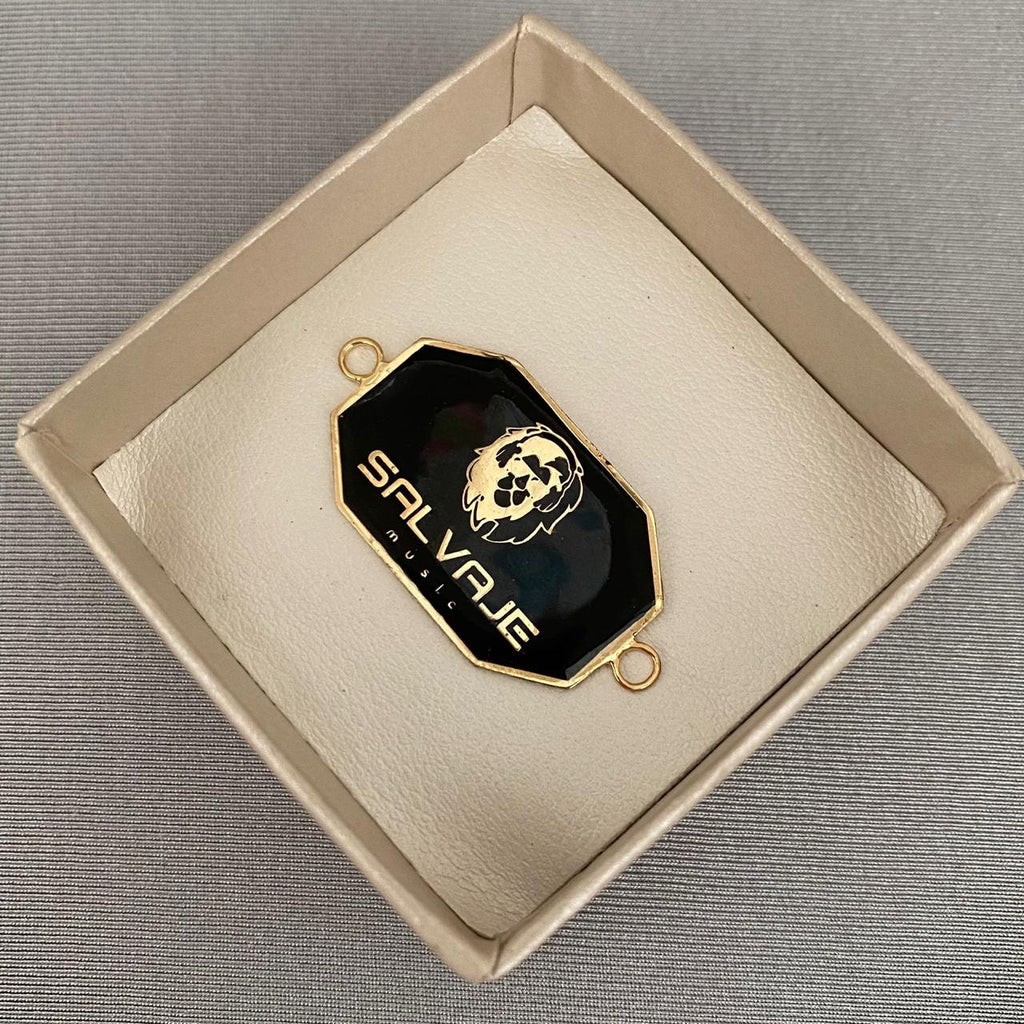 Herraje placa grabado personalizado (POR FABRICACION) Oro amarillo 18k 4,5 Gr / 5,0 Cm