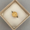 Anillo san benito (POR FABRICACION) Oro amarillo 18k / Talla 9 / 10 Gr