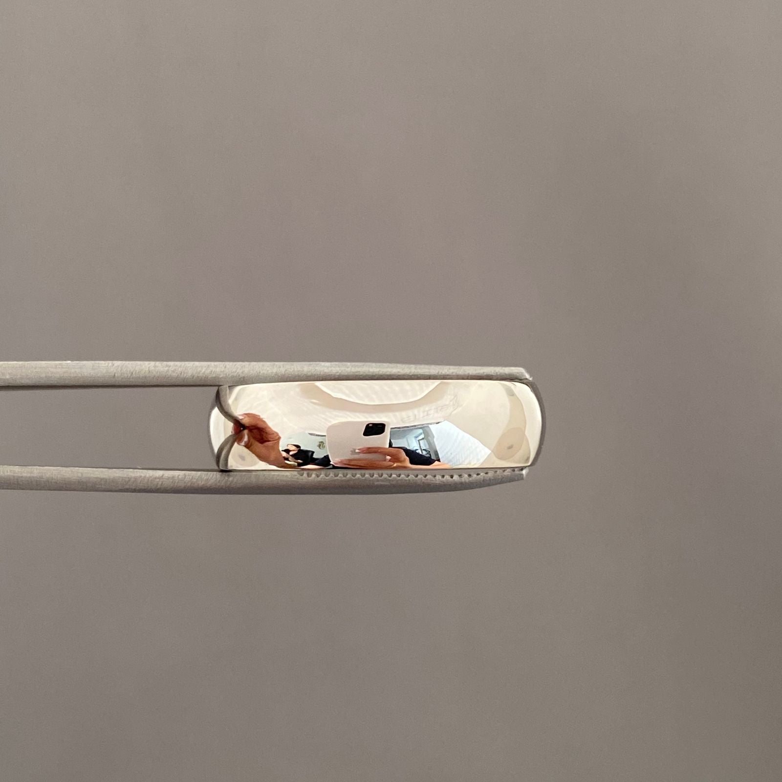 Argollas matrimonio (POR FABRICACION) Oro blanco 18k / Talla 7 - 9 / 18 Gr