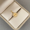 Dije sello casting Oro amarillo 18k 1,05 Gr / 1,8 Cm