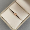 Herraje cilindro diamantado oro rosa 18k +2 / 0,2gr / 6 mm