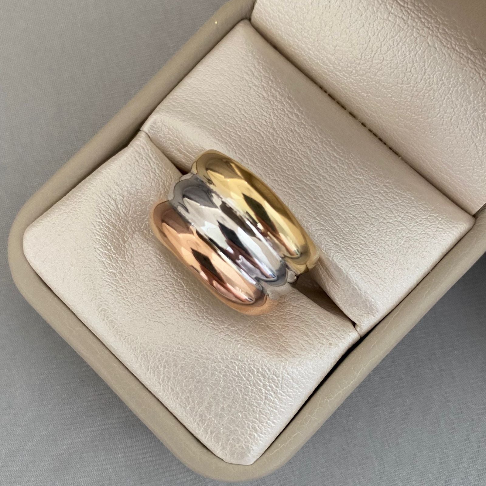 Anillo Compromiso Anillo Tres Oros Hombre Argollas Alianzas Tres