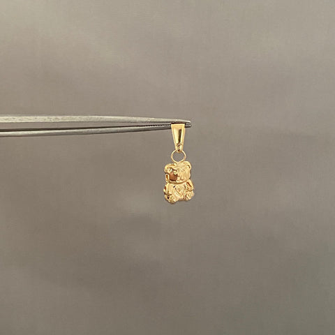 Dije oso Oro amarillo 18K 0,70 GR / 2 Cm