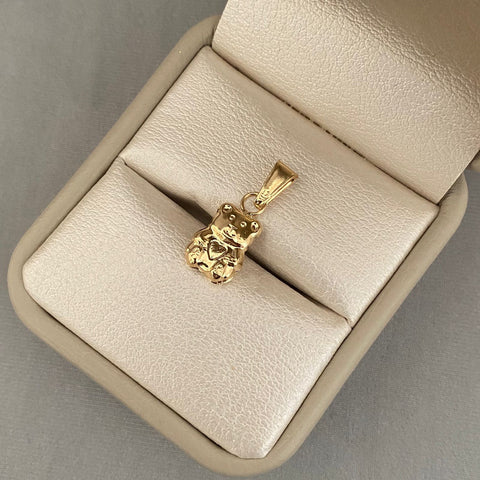Dije oso Oro amarillo 18K 0,70 GR / 2 Cm