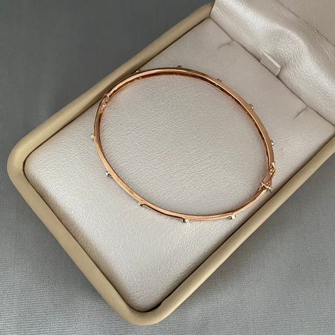 ARO SELLO ORO BLANCO Y ORO ROSA 18K 6,30 GR / 17,5 CM