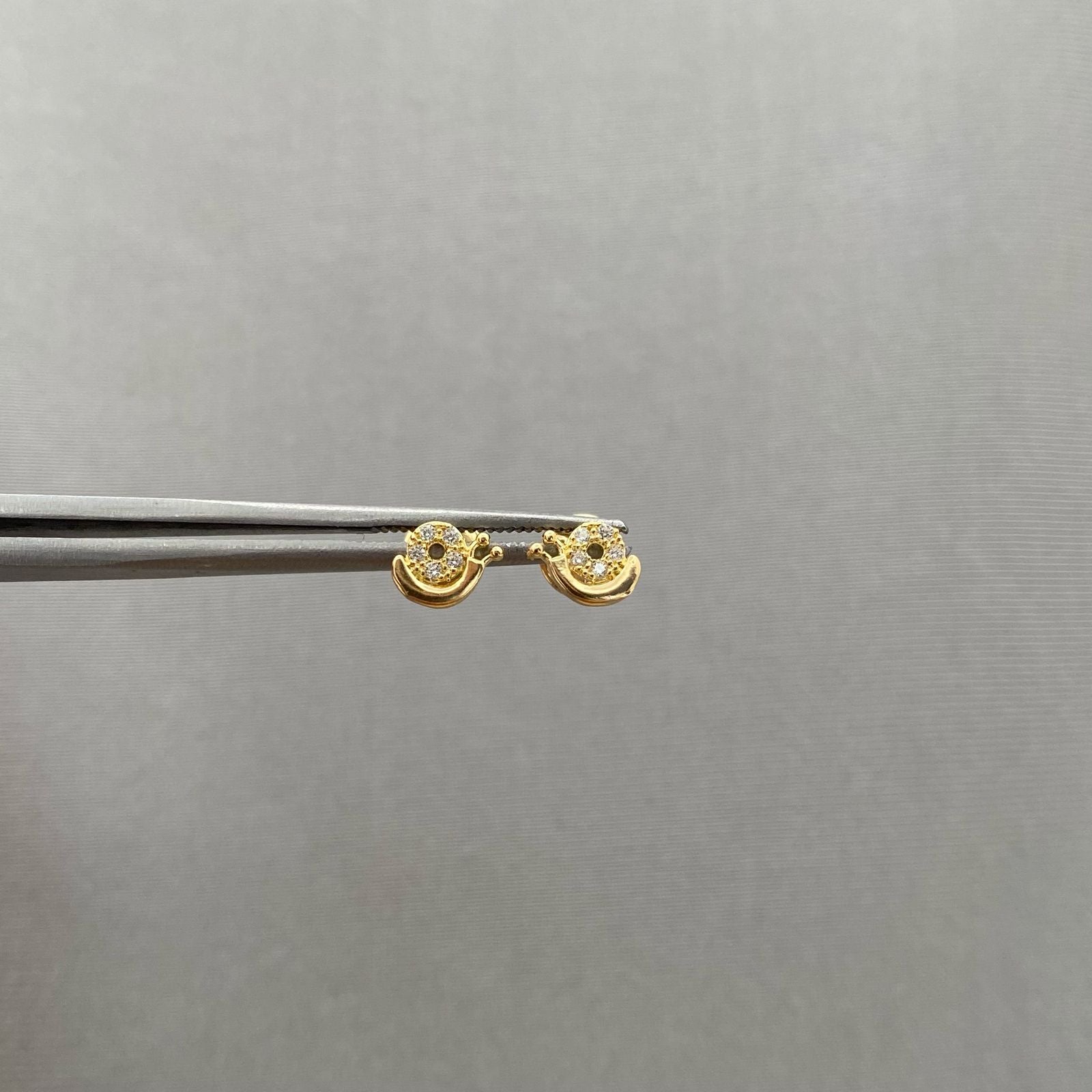 Topos caracol casting Oro amarillo 18k 0,8 Gr / 6,85 mm