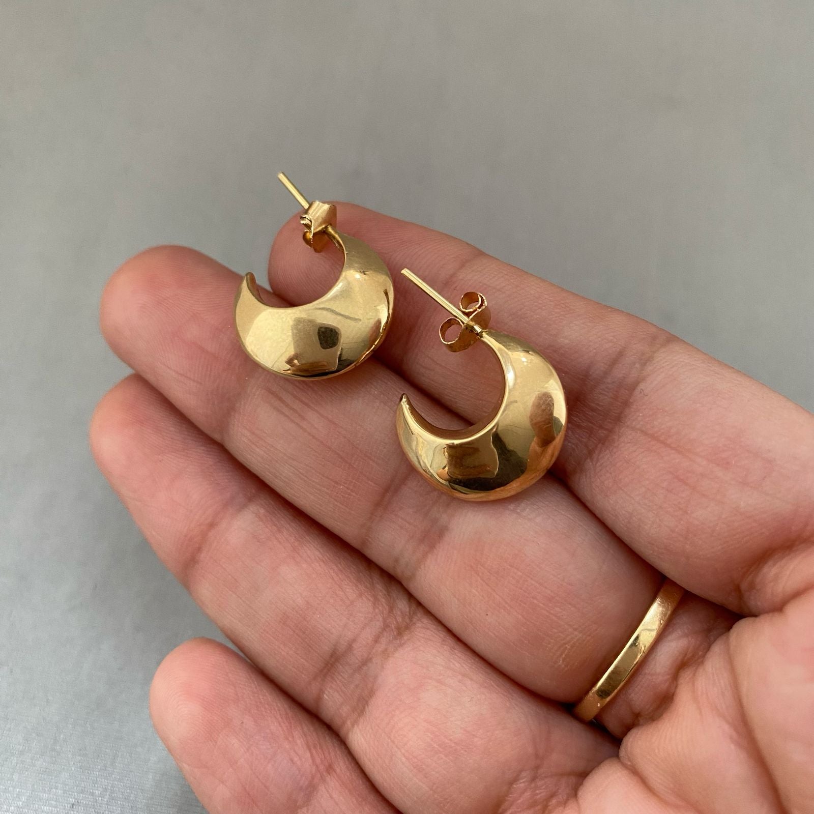 Topos candonga luna Oro amarillo 18k 2,8 Gr