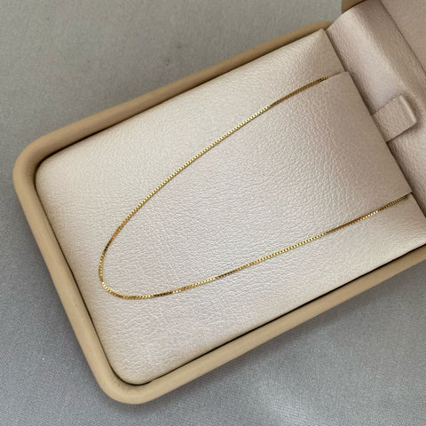Cadena It veneciana Oro amarillo 18k 1,25 Gr / 1,0 mm / 40 Cm
