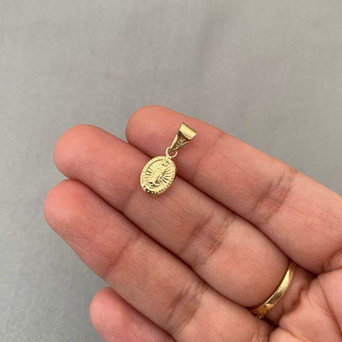 Dije virgen guadalupe Oro amarillo 18k 0,55 Gr / 2,0 Cm