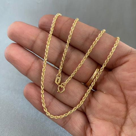 Cadena It lazo Oro amarillo 18k +1 / 1,95 Gr / 1,85 mm / 50 Cm