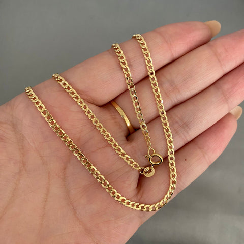 Cadena It cubana Oro amarillo 18k 5,4 Gr / 2,8 mm / 60 Cm