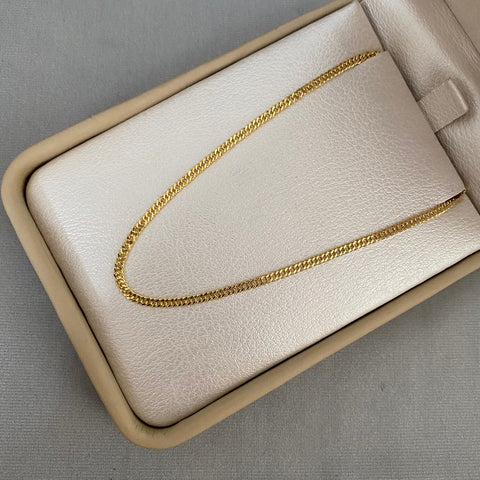 Cadena It cubana especial Oro amarillo 18k 3,8 Gr / 2,1 mm / 60 Cm