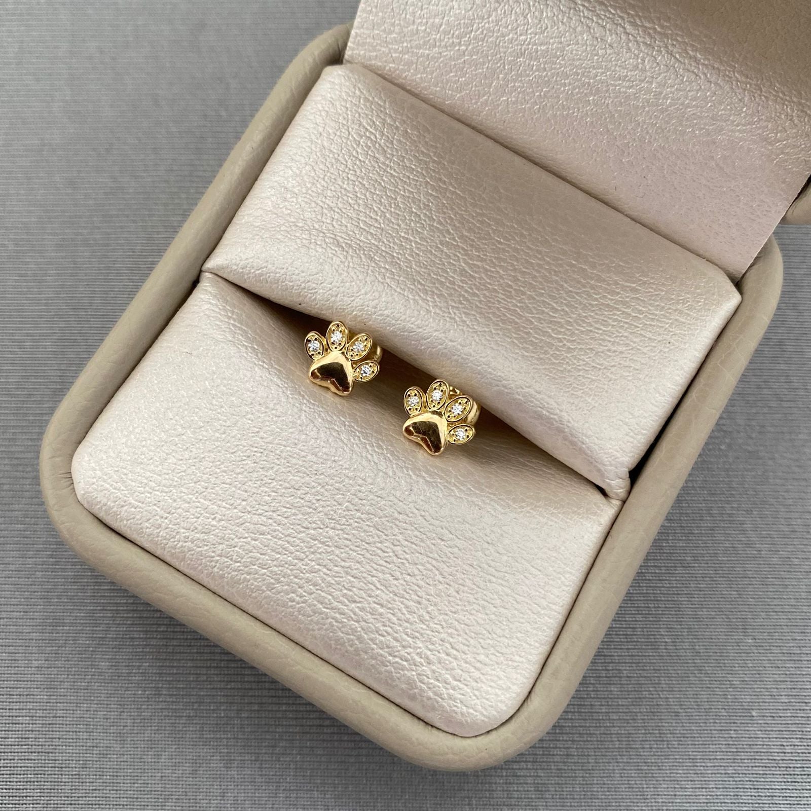 Topos huella casting Oro amarillo 18k 1,0 Gr / 7,0 mm
