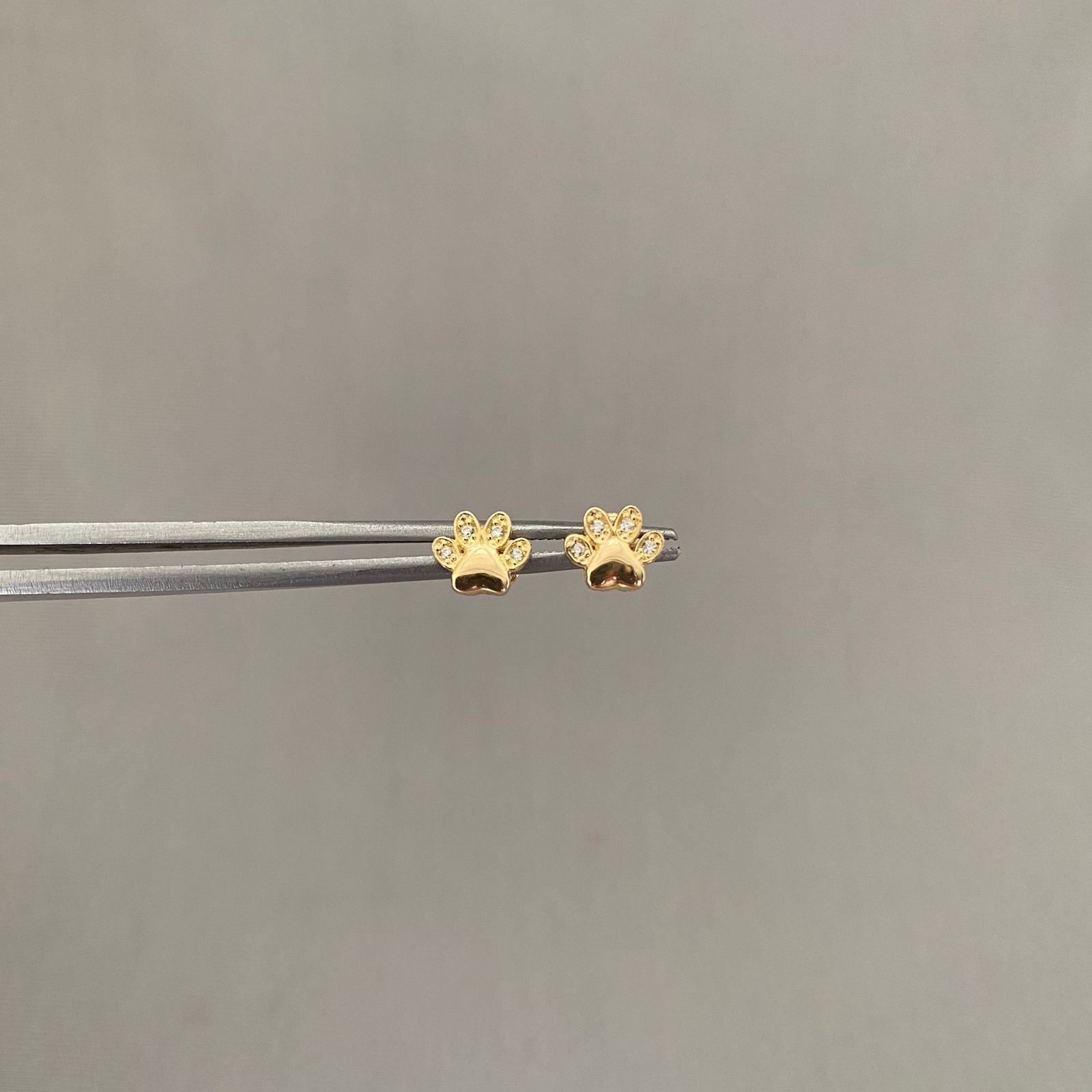 Topos huella casting Oro amarillo 18k 1,0 Gr / 7,0 mm
