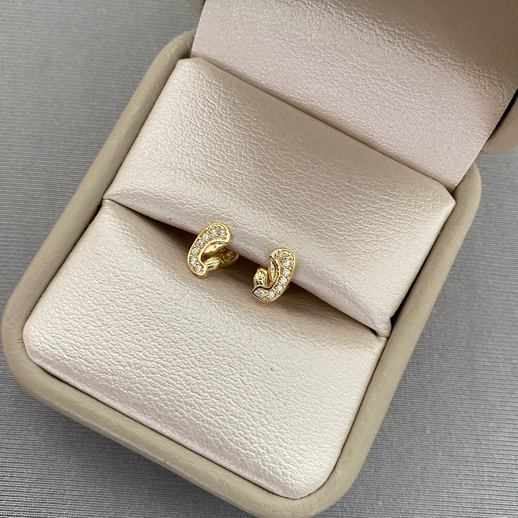 Topos silueta virgen orando casting Oro amarillo 18k 0,95 Gr / 4,45 mm