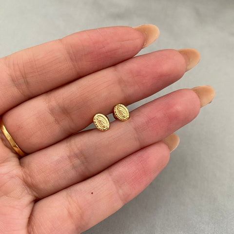 Topos virgen guadalupe Oro amarillo 18k 0,6 Gr / 4,9 mm