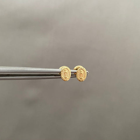 Topos virgen guadalupe Oro amarillo 18k 0,6 Gr / 4,9 mm