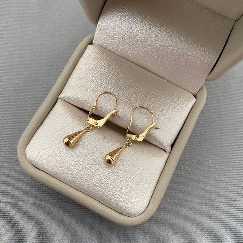 Candonga lagrima Oro amarillo 18k 0,55 Gr / 2,5 Cm