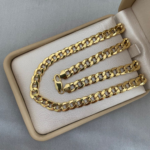Cadena It cubana Oro amarillo 18k 15,2 Gr / 6,7 mm / 60 Cm