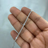 Pulso It tennis 5 diamantes 2.85mm / 77 diamantes 1.5mm Oro blanco 18k 6,45 Gr / 18 Cm