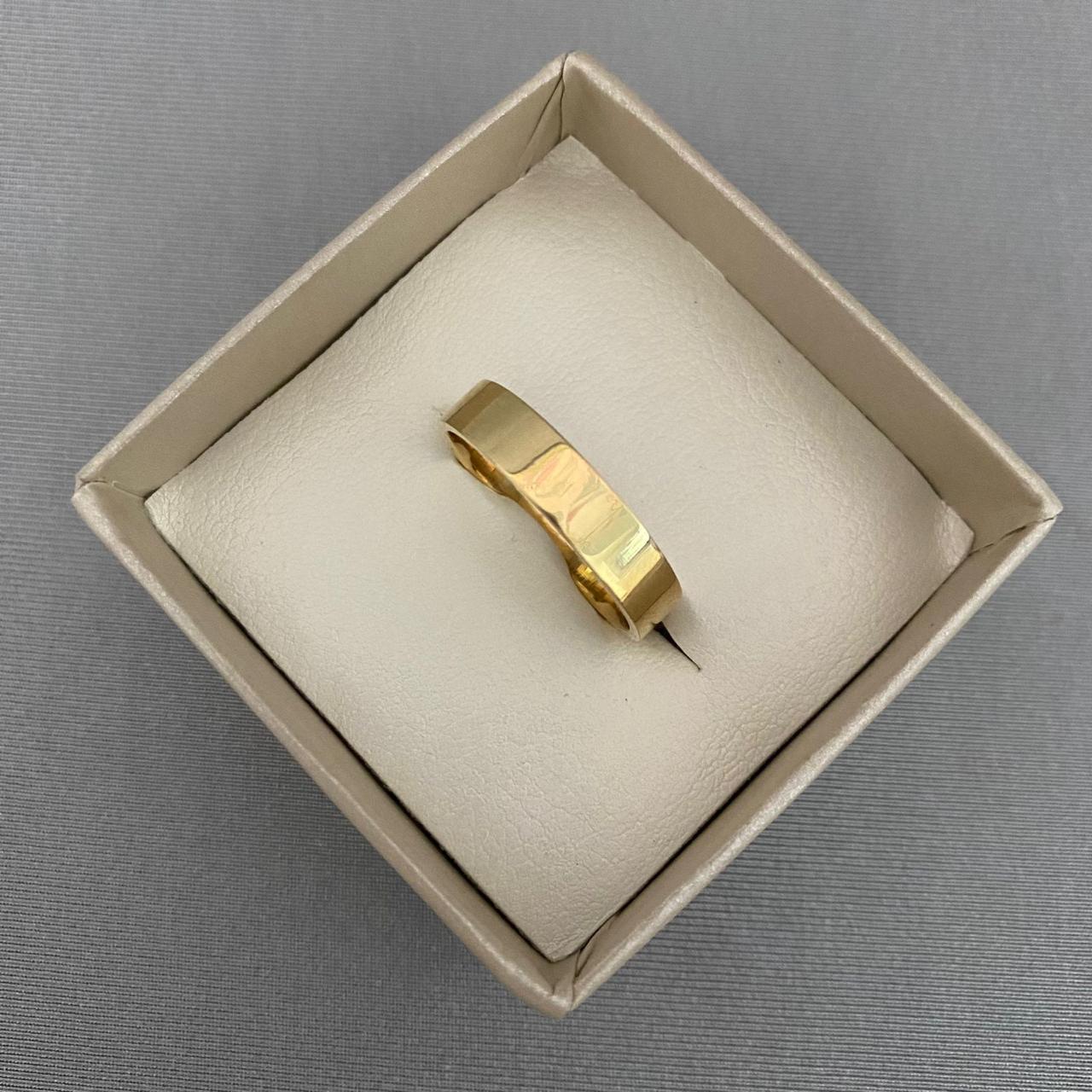 Argollas lisas (POR FABRICACION) Oro amarillo 18k / Talla 6 - 9 / 10,0 Gr