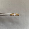 Anillo solitario lateral casting (POR FABRICACION) Oro amarillo 18k / Talla 6 / 3,0 Gr