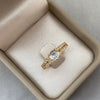 Anillo solitario lateral casting (POR FABRICACION) Oro amarillo 18k / Talla 6 / 3,0 Gr