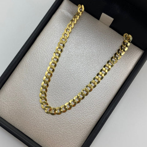 Pulso It cubano Oro amarillo 18k +1 / 3,95 Gr / 4,85 mm / 19 Cm