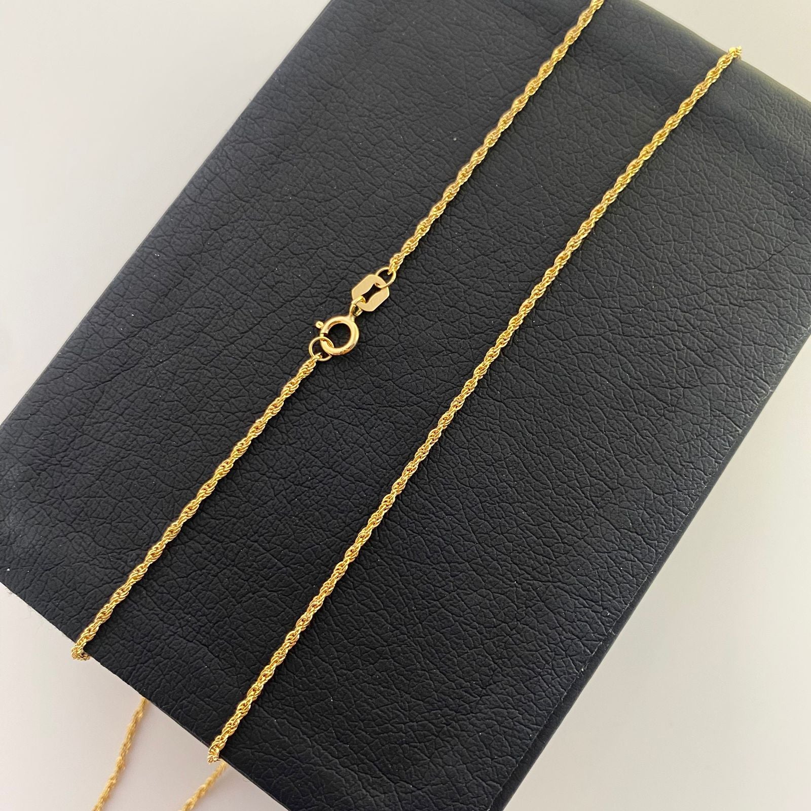 Cadena It mini lazo Oro amarillo 18k +1 / 0,85 Gr / 1,2 mm / 45 Cm