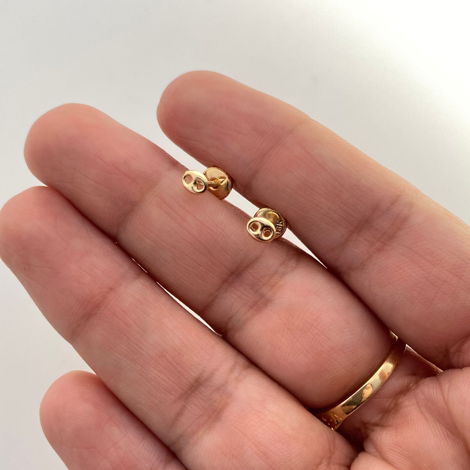 Topos gc Oro amarillo 18k 0,45 Gr / 4,0 mm