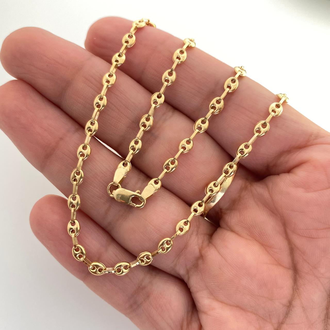 Cadena baby gc Oro amarillo 18k 5,75 Gr / 3,55 mm / 55 Cm Broche 0,40