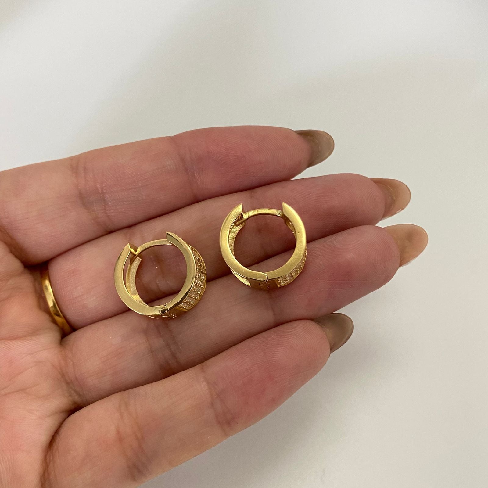 Candonga filas casting Oro amarillo 18k 4,4 Gr / 1,6 Cm