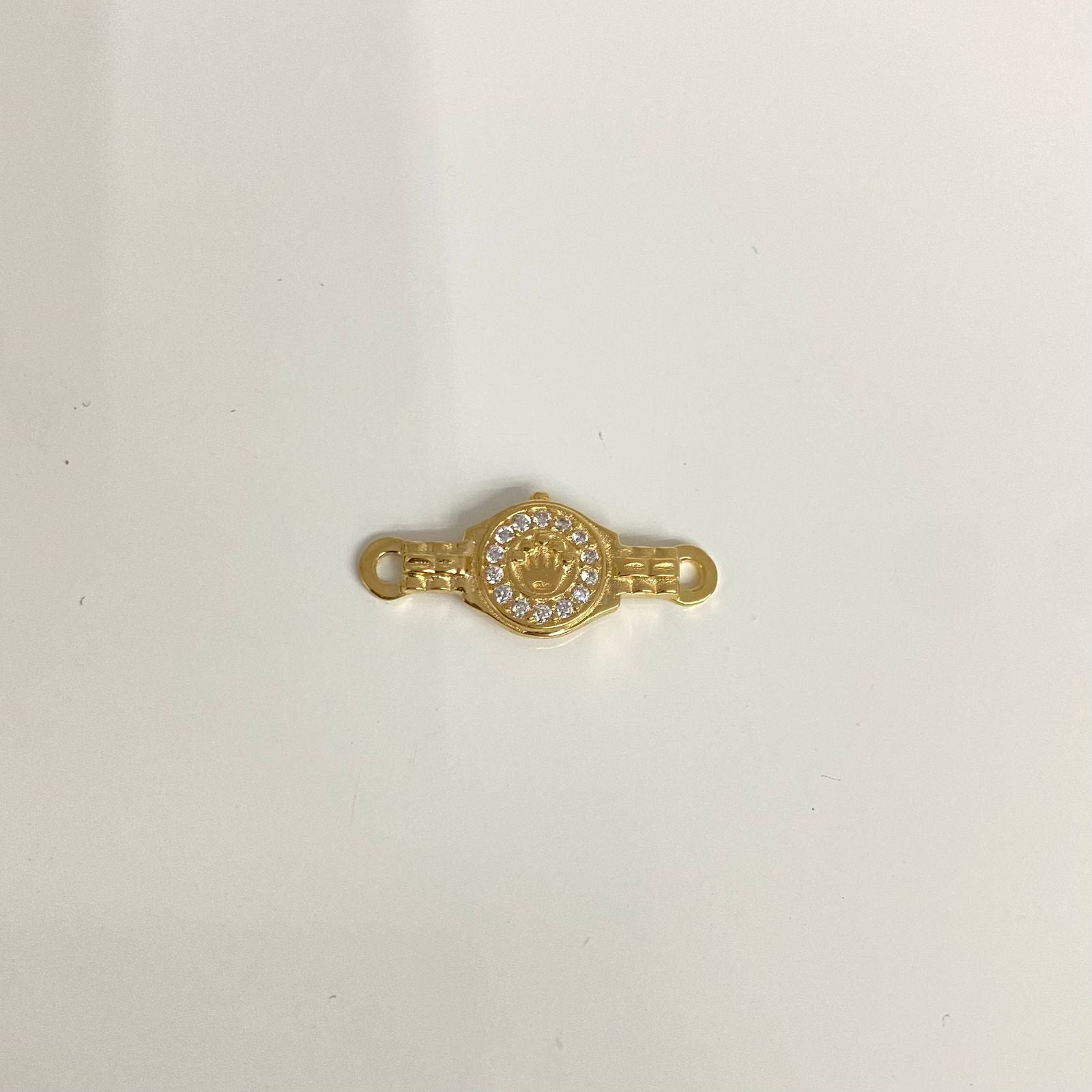 Herraje corona rx tipo reloj Oro amarillo 18k 1,2 Gr / 2,2 Cm