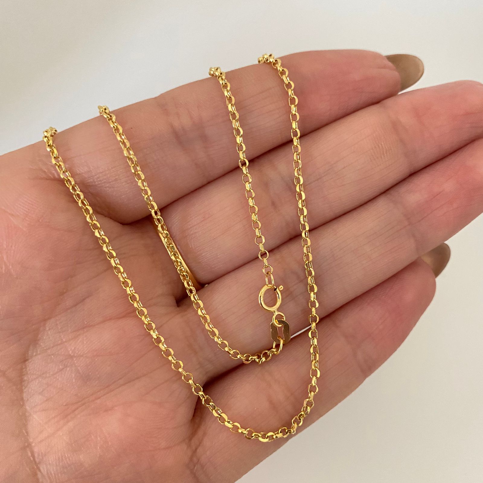 Cadena It rolon Oro amarillo 18k 2,15 Gr / 1,9 mm / 60 Cm