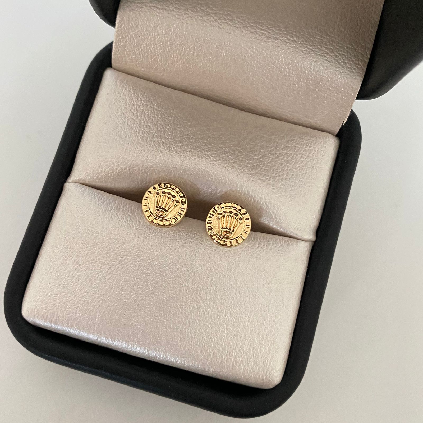 Topos corona rx Oro amarillo 18k 0,75 Gr / 7,7 mm