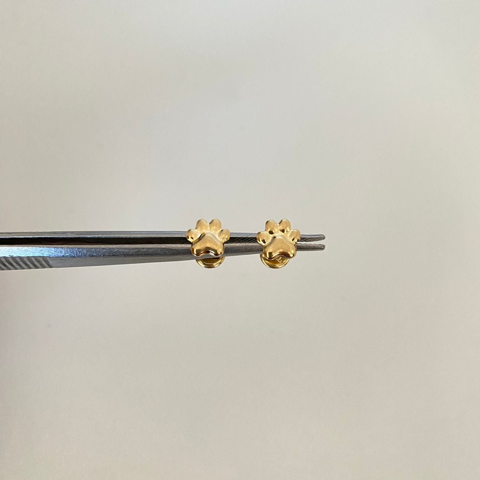 Topos huella Oro amarillo 18k 0,7 Gr / 7,25 mm