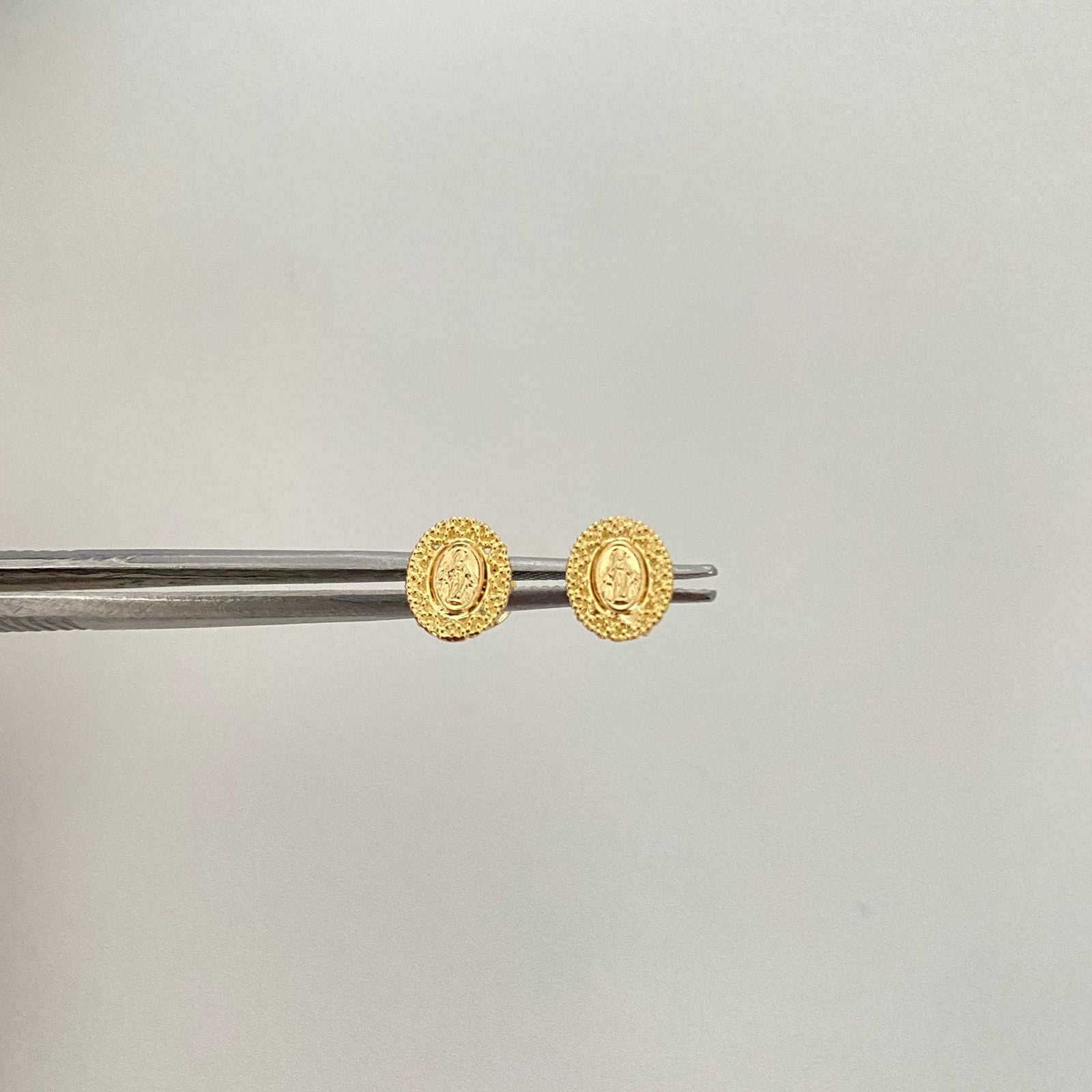Topos virgen milagrosa Oro amarillo 18k 1,2 Gr / 7,4 mm