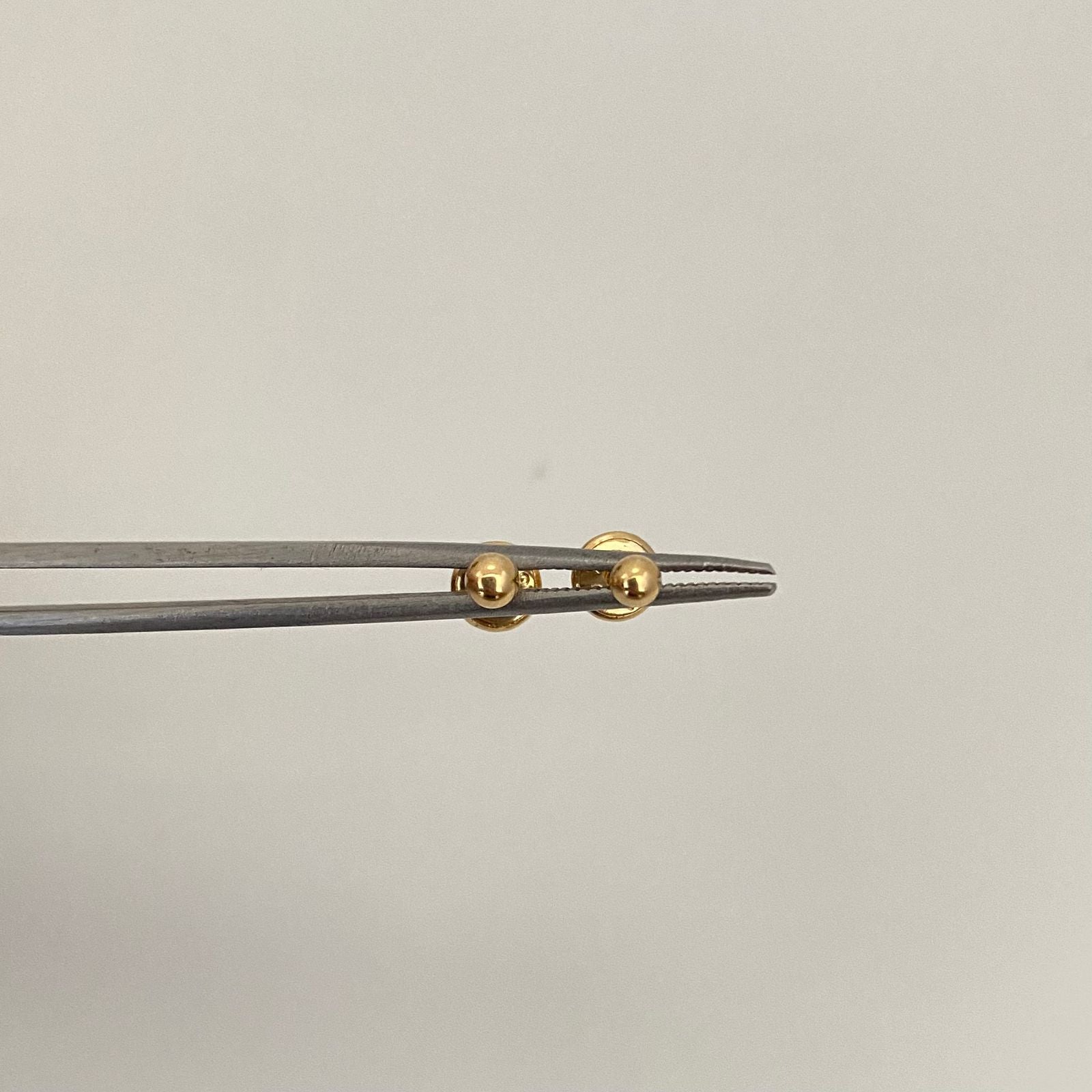 Topos bola Oro amarillo 18k 0,45 Gr / 3,0 mm