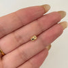 Herraje cilindro diamantado Oro amarillo 18k 0,2 Gr