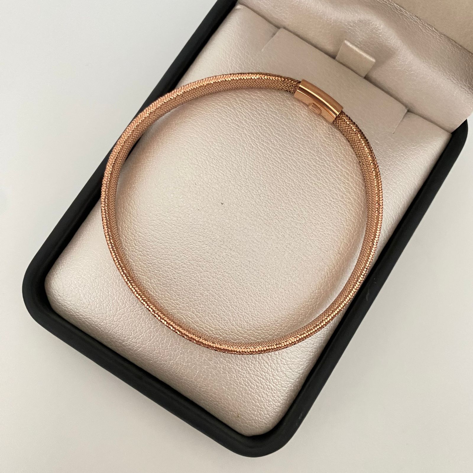 Aro It enresortado Oro rosa 18k +3 / 4,3 Gr / 18,5 Cm