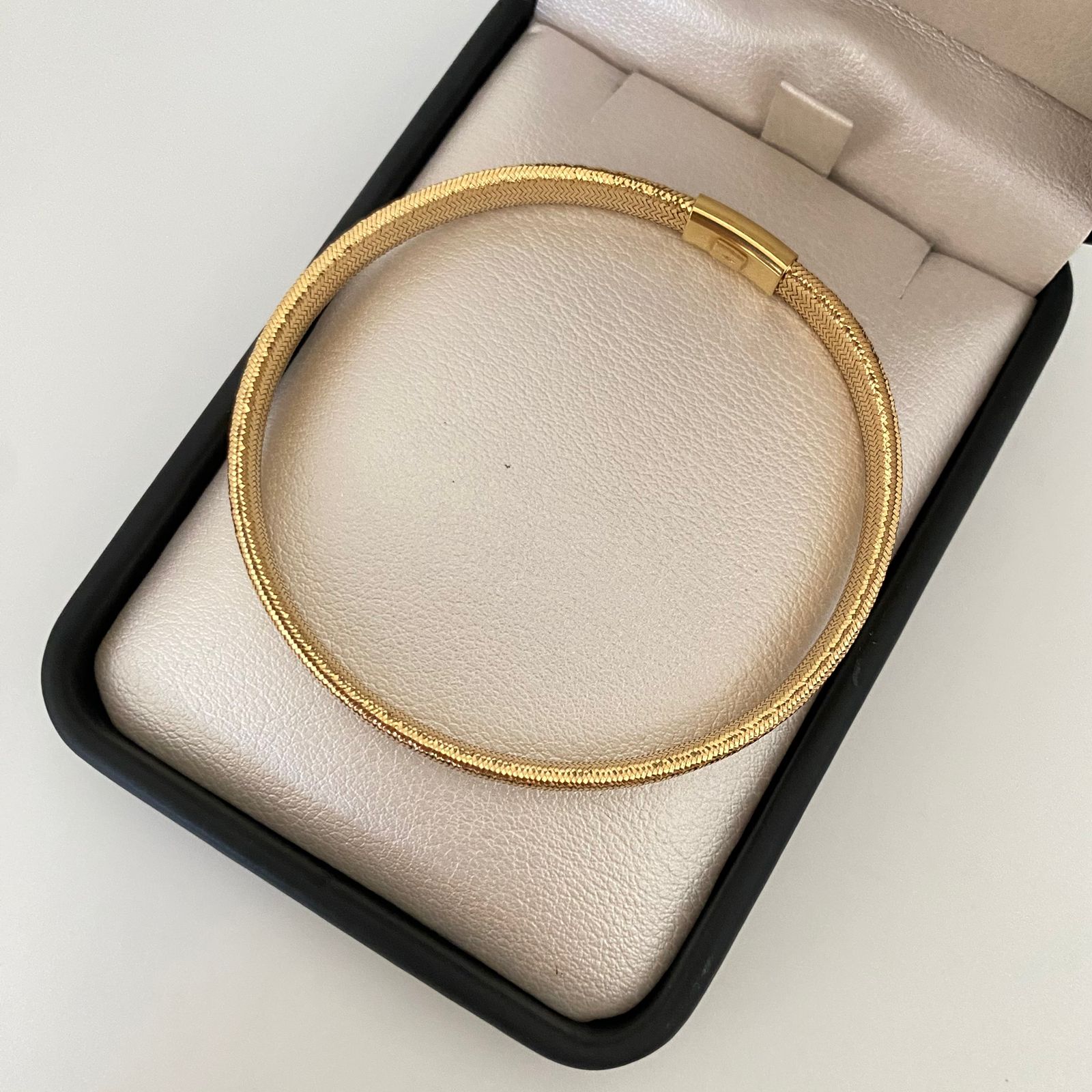 Aro It enresortado Oro amarillo 18k +3 / 4,5 Gr / 18,5 Cm
