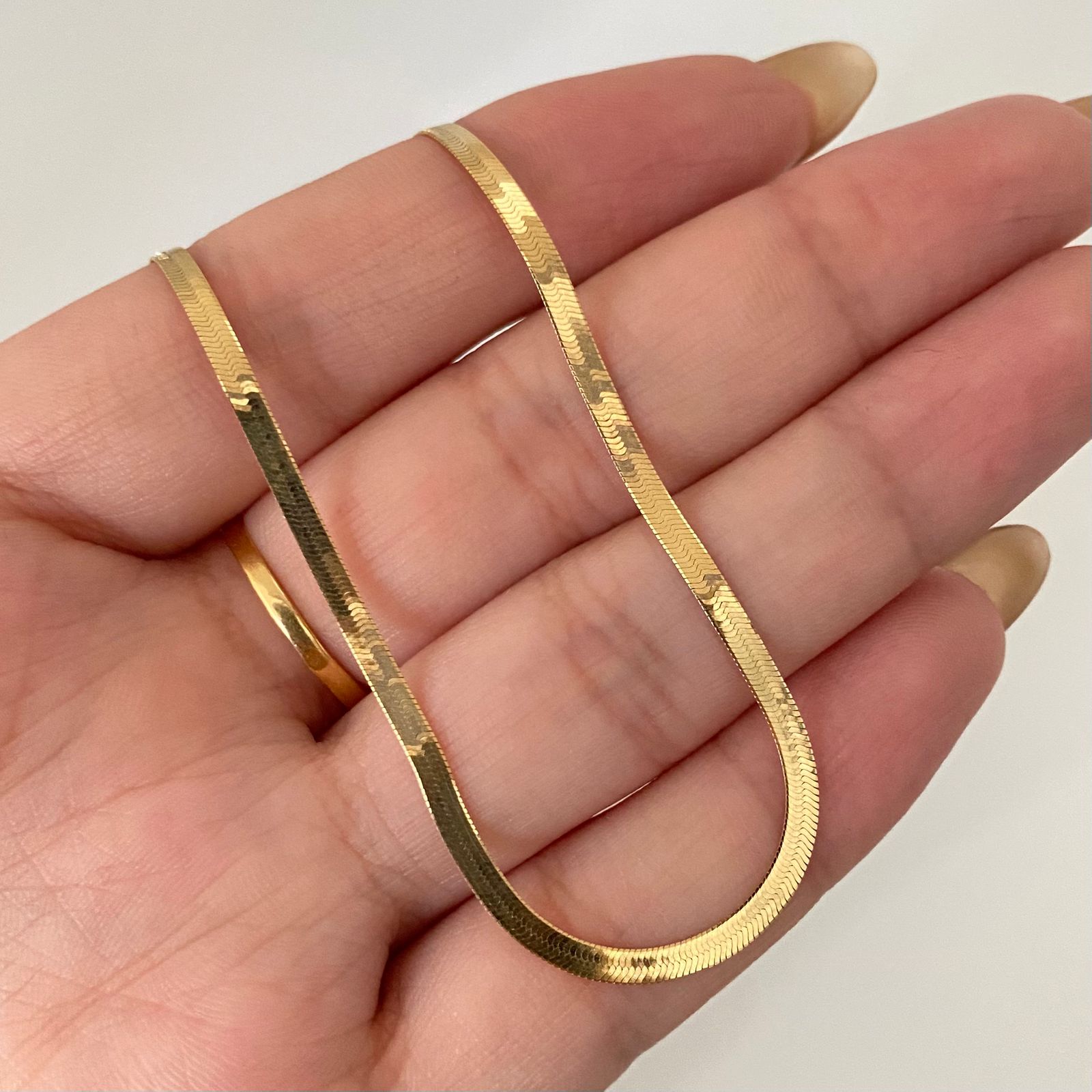 Cadena It espejo Oro amarillo 18k +2 / 4,1 Gr / 2,3 mm / 40 Cm