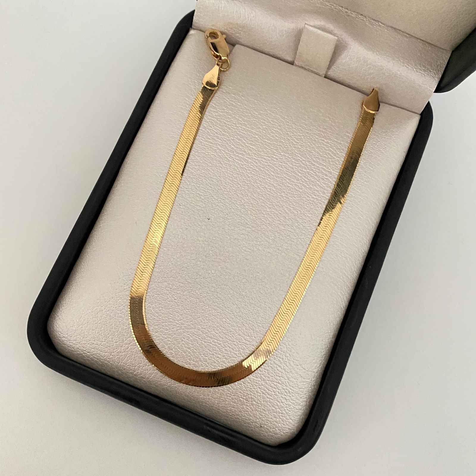 Pulso It espejo Oro amarillo 18k +2 / 3,65 Gr / 3,7 mm / 19 Cm