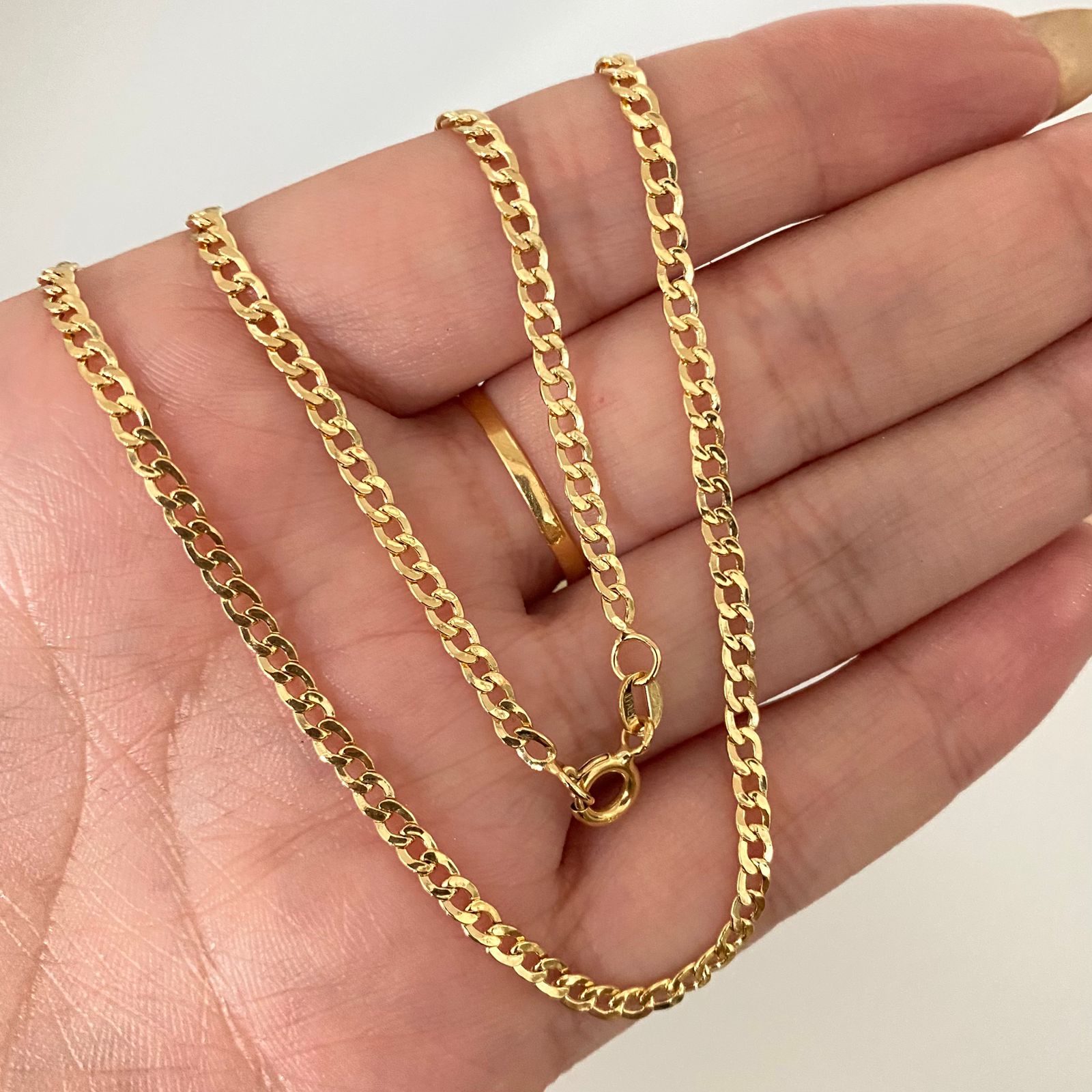 Cadena It cubana Oro amarillo 18k 6,15 Gr / 2,85 mm / 70 Cm